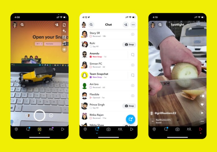 Snapchat redesign app easier to use