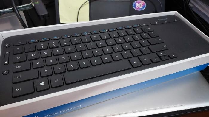 Microsofts new all in one media keyboard destined for your living room