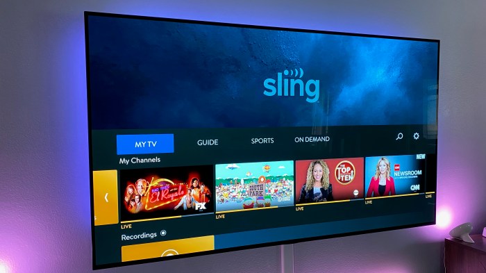 Sling tv now lets customers play free arcade games while watching live tv content