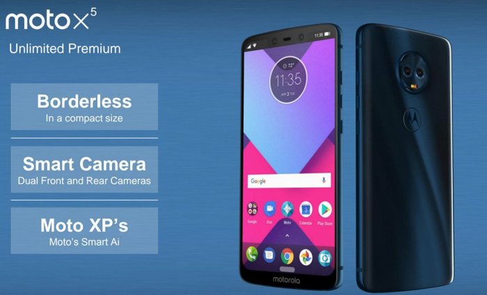 Motorola working on moto x5