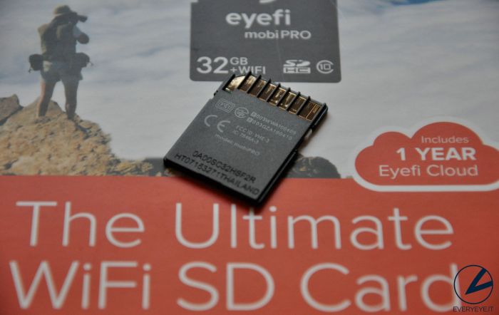 Eyefi mobi pro sd card wirelessly syncs raw photos