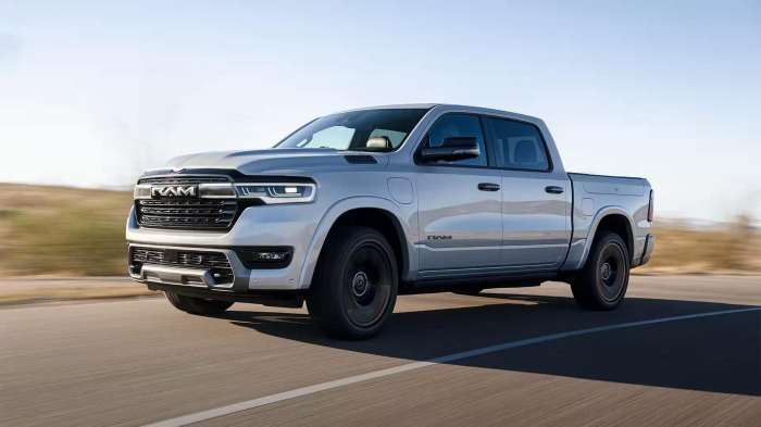 The 2025 ram ramcharger is an electric truck that gets its ev juice from a gas powered generator