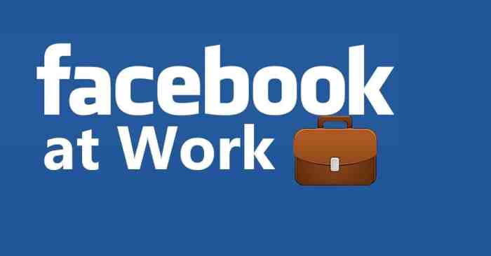 Facebook at work next month release