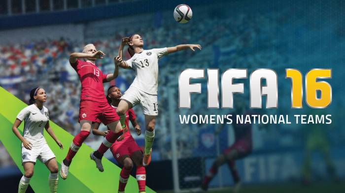 Fifa 16 brings womens football teams