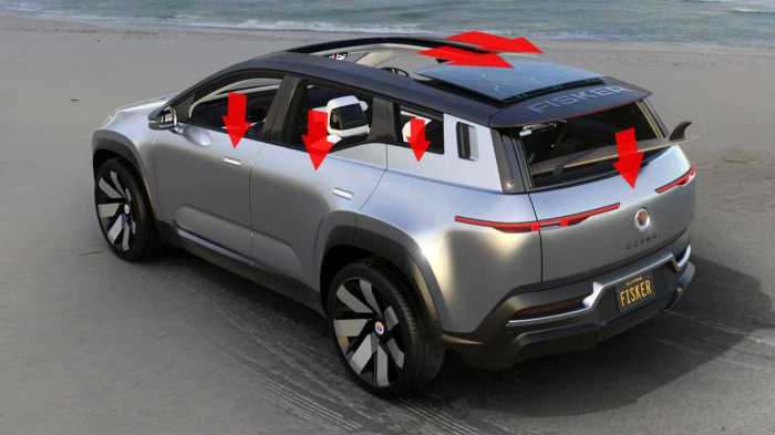 Fisker ocean suv federal investigation safety doors