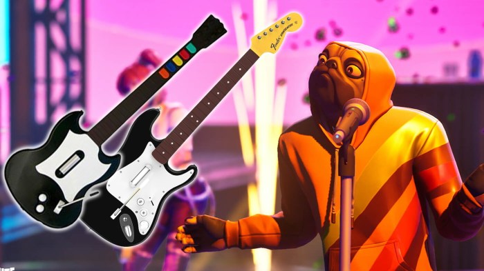 Guitar hero lives new controller demonstrated in video