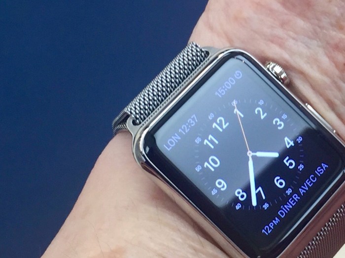 An appointment will not be needed to try the apple watch