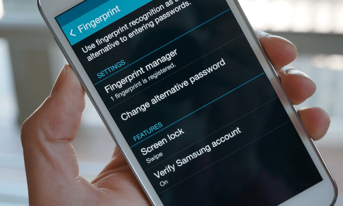 Galaxy s5 first to support paypal fingerprint payment authorization