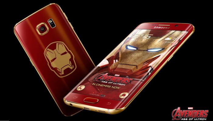 Galaxy s6 edge iron man edition