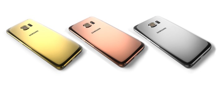 Goldgenie gives the galaxy s6 a luxurious touch