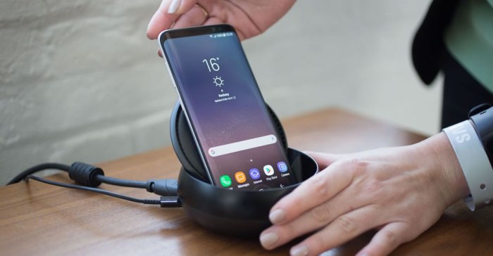 Galaxy s8 users wireless charging issues