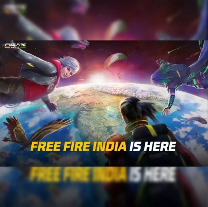 Garena india themed games free fire launch