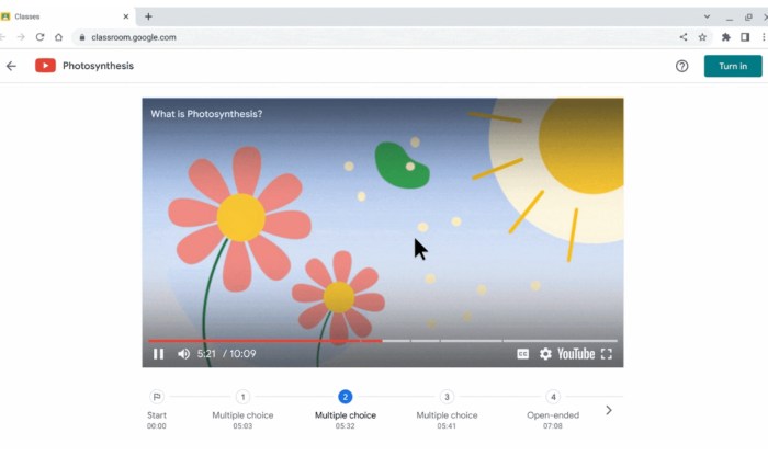 Google classroom now lets teachers add interactive questions to youtube videos