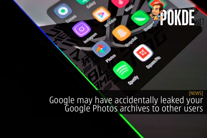 Google photos screenshots leaked