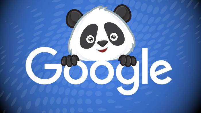 Google now brought to life with google panda