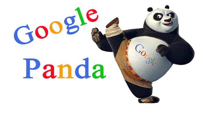 Google now brought to life with google panda