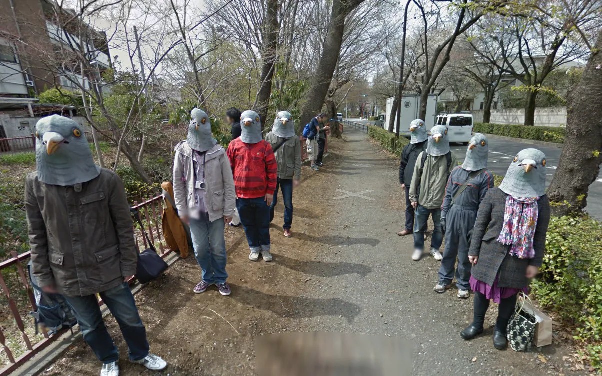 Google reveals special street view images