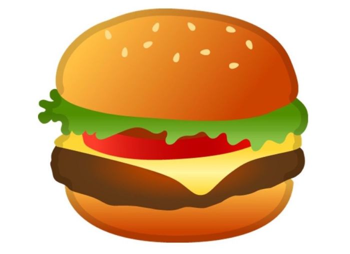 Google fixes burger emoji