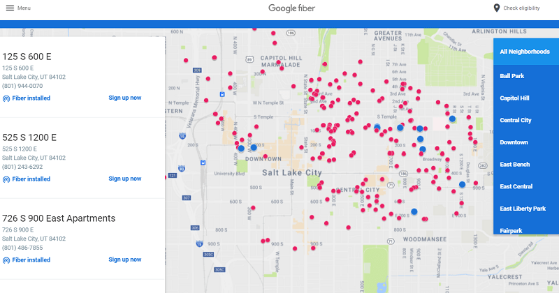 Google fiber coming to salt lake city