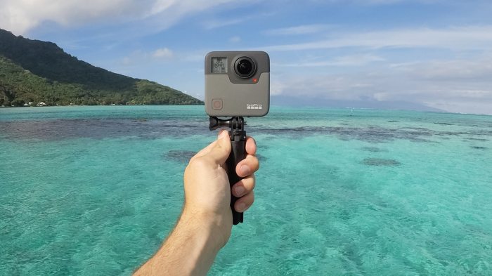 Gopro fusion 360 camera released sans some software features