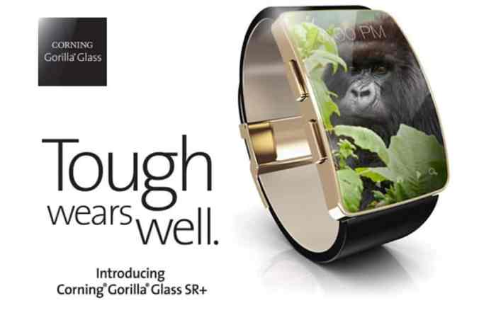 Corning gorilla glass sr plus wearables