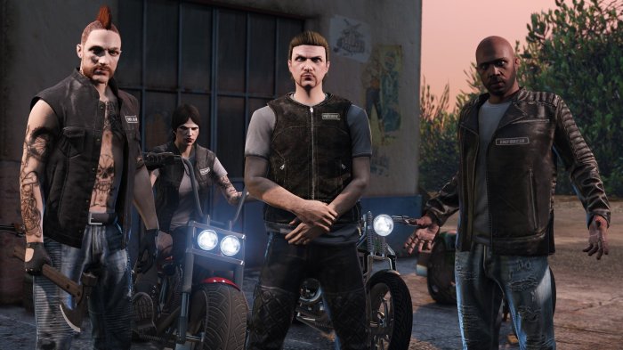 Gta online update form biker gangs