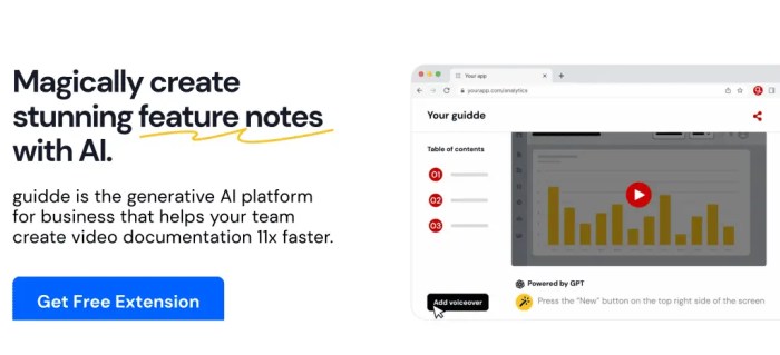 Guiddes ai automatically generates documentation videos for software