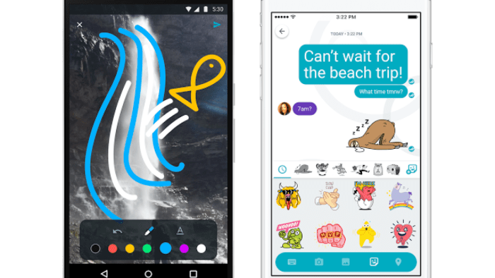 Google allo snapchat expiring messages