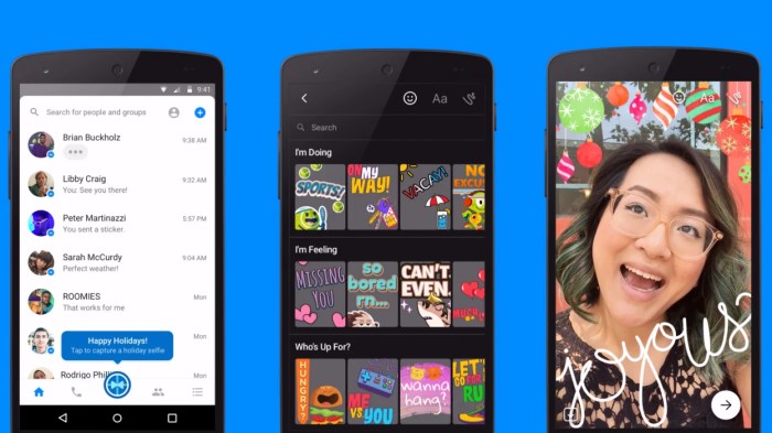 Facebook messenger gets snapchat like live video feature