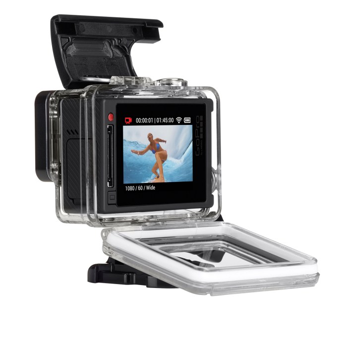 Gopro hero gets a touchscreen and camera improvements