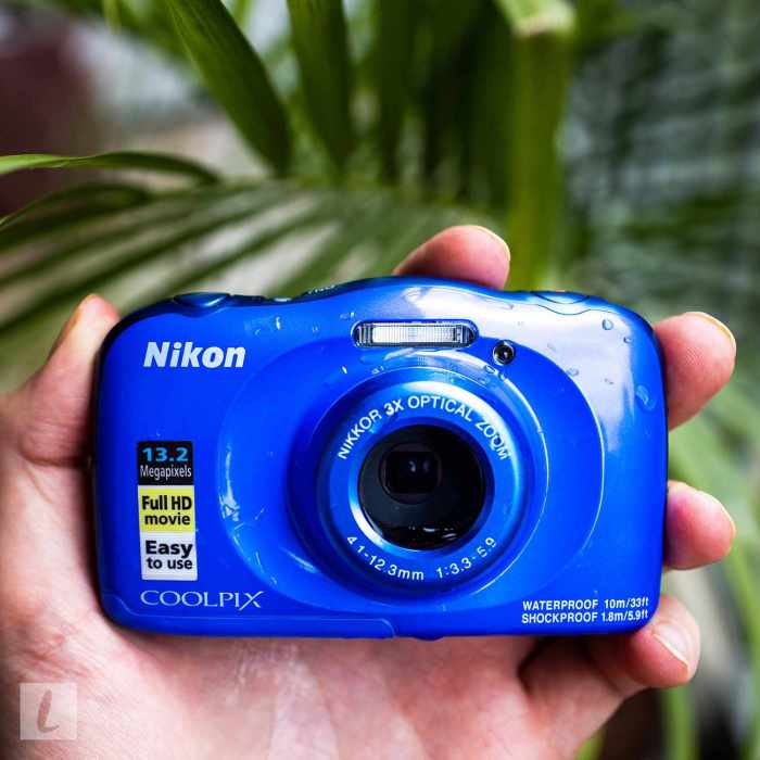 Nikon coolpix w100 waterproof camera