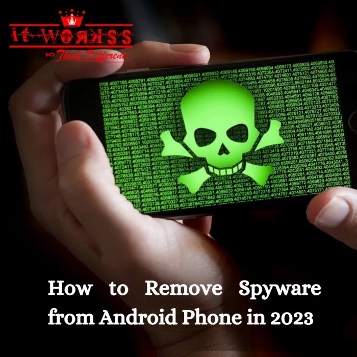 Remove android spyware