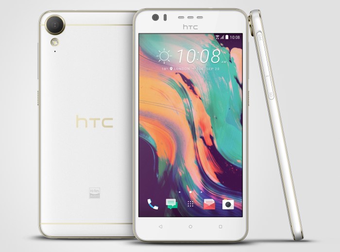 Htc desire 10 smartphones announced