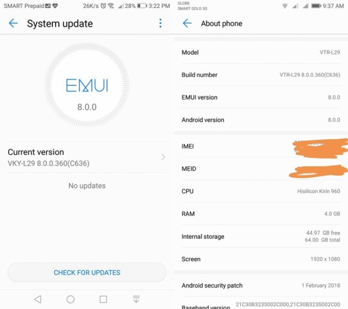 Huawei android 8 0 oreo beta for p10 and p10 plus