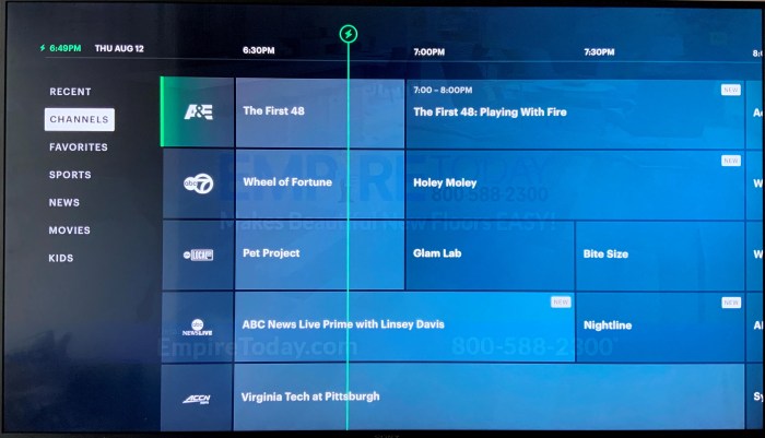 Hulu new ui and live tv service on samsung smart tvs