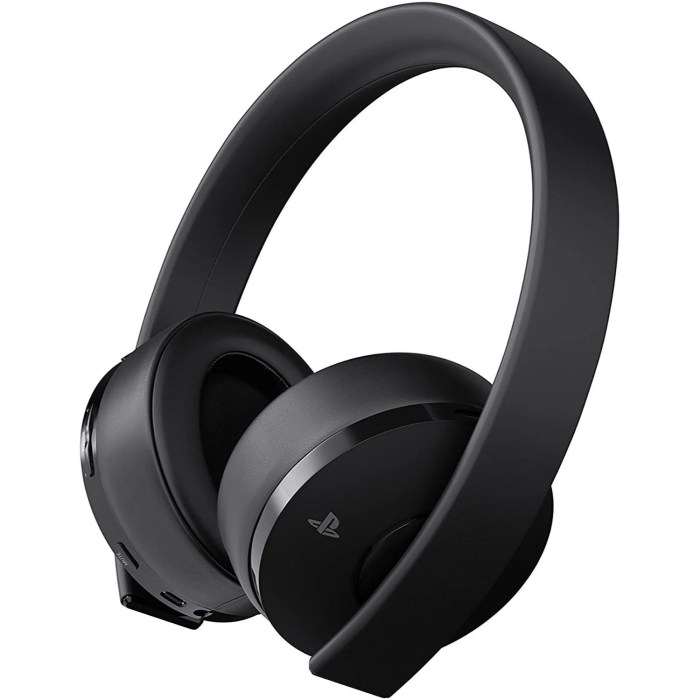 Sony playstation gold wireless stereo headset unveiled