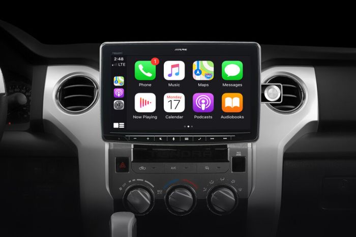 Alpine 9 inch carplay android auto head unit