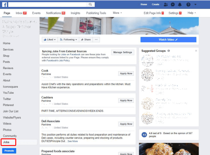 Facebook job ads filter older applicants