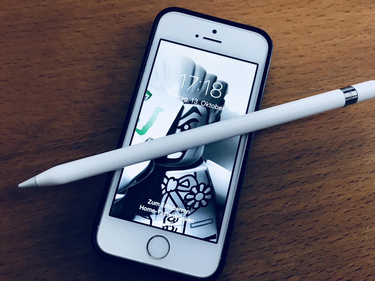 Apple pencil support on iphone