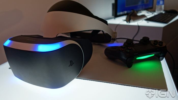 Sony project morpheus vr headset might be launched before june 2016