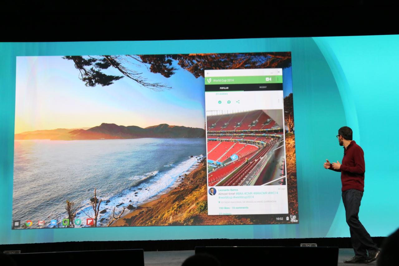 Google announces anyone can port android apps onto chrome os