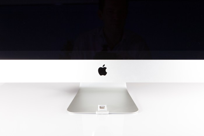 The imacompanion adds a usb to the front of imacs