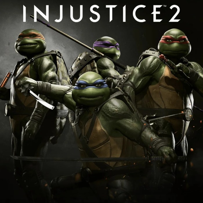 Teenage mutant ninja turtles dlc for injustice 2