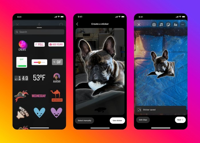 Instagram adds new features including custom ai stickers photo filters a clip hub and more