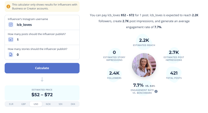 22 year old instagrammer commands up to 15000 for a single post