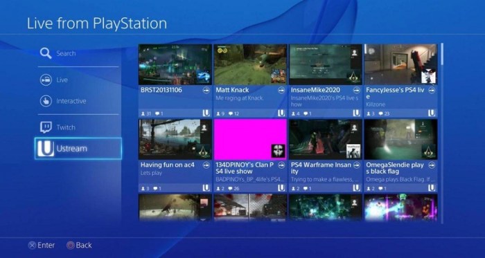 Ps4 gets vidzone free music video streaming app