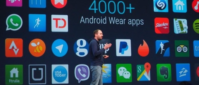 Android wear has over 4000 apps can now call you a car