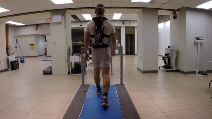 Ratchet exoskeleton boots makes walking more efficient