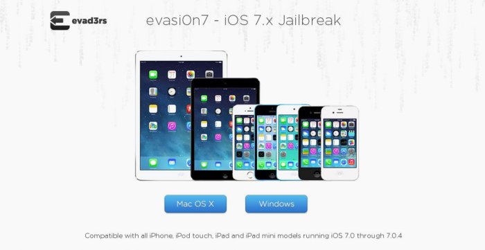 Ios 7 untethered jailbreak for supported devices released