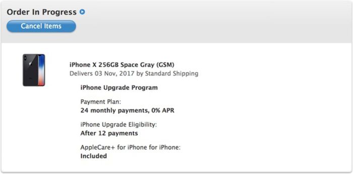 Iphone x delivery estimates improving